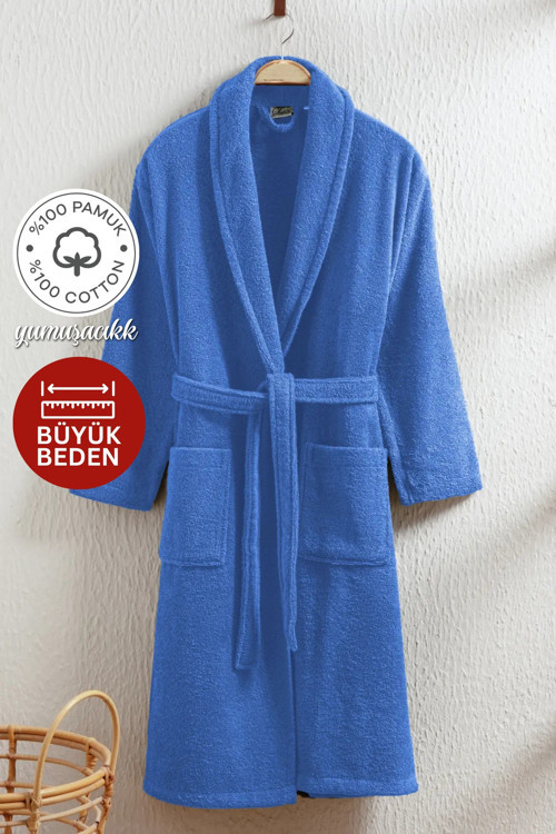 Nova Şalyaka Kadın Ve Erkek Bornoz %100 Pamuk | Dayanıklı | Hızlı Kuruma | Yumuşacık Konfor