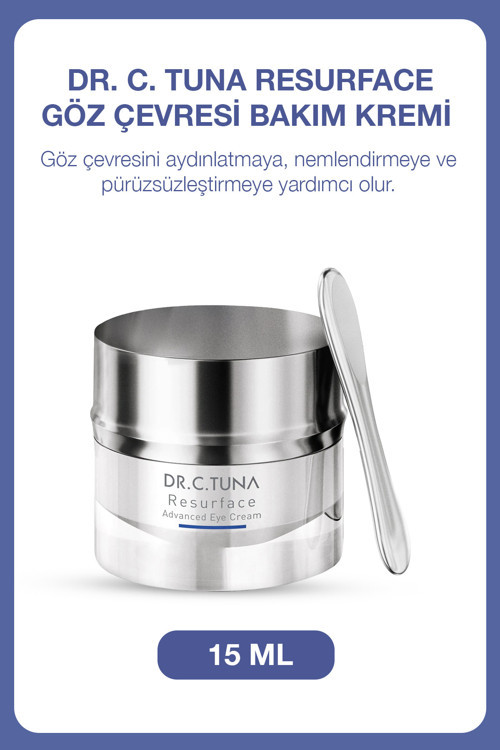 Dr. C. Tuna Resurface Göz Çevresi Bakım Kremi 15 Ml