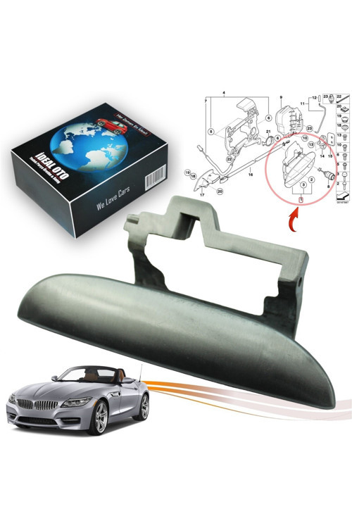 Bmw Z4 E85 2002-2009 Sağ Dış Kapı Kolu