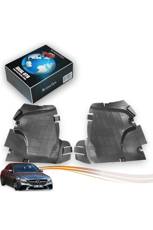 Mercedes-Benz W205 Sağ Sol Çamurluk Davlumbaz Kapağı Seti OEM A2056900100 A2056900200 Uyumlu
