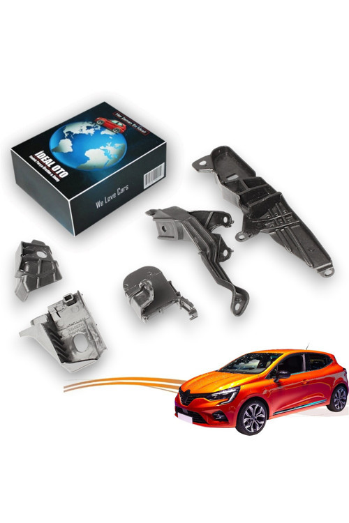 Renault Clio V Sağ Far Tamir Kiti Far Bağlantı Ayağı Onarım Seti 2019->