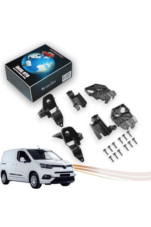 Toyota Proace City Sağ + Sol Far Tamir Seti 2021 > | OEM 9860587080