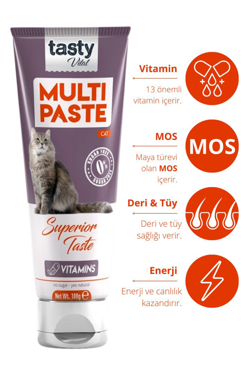 Kedi Multivitamin Malt Paste 100 Gr