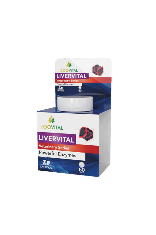 Livervital Kedi Ve Köpekler İçin Karaciğer Sağlığı Destekliyici Tablet