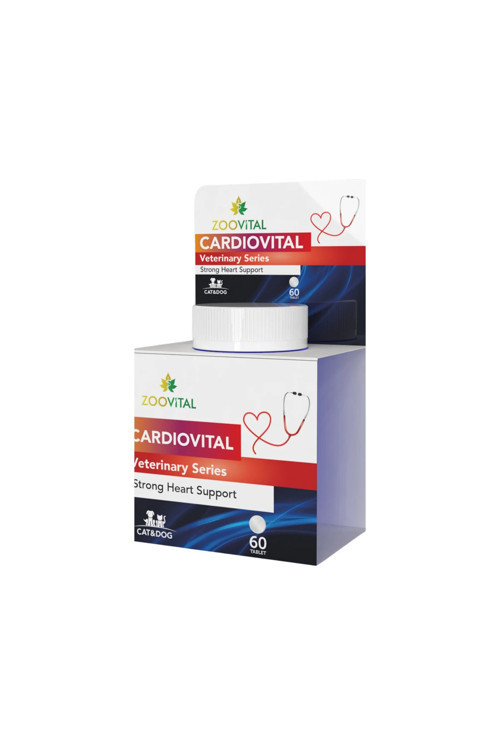 Cardiovital Kedi Ve Köpekler Için Desteği Lezzetli 60 Tablet