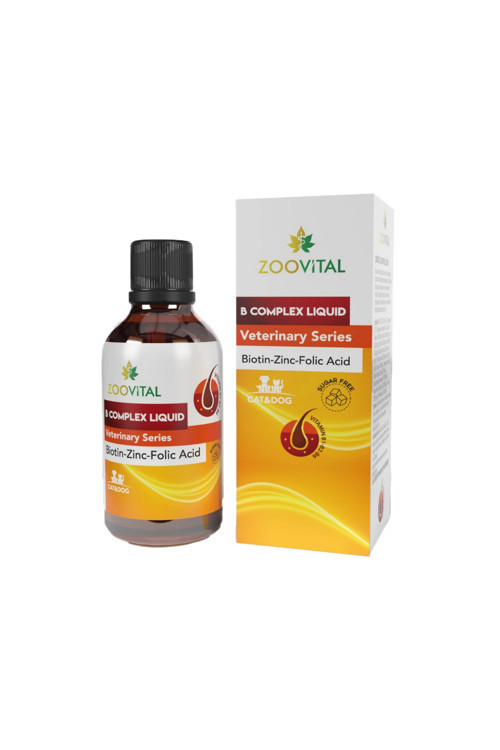 Tüy Dökülmesi Azaltıcı Ve Deri Sağlığı Destekleyici Kediler İçin Biotin Çinko Damla 50 Ml