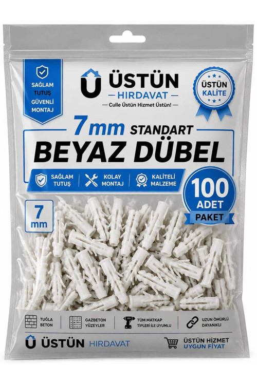 7Mm Dubel (100Adet)