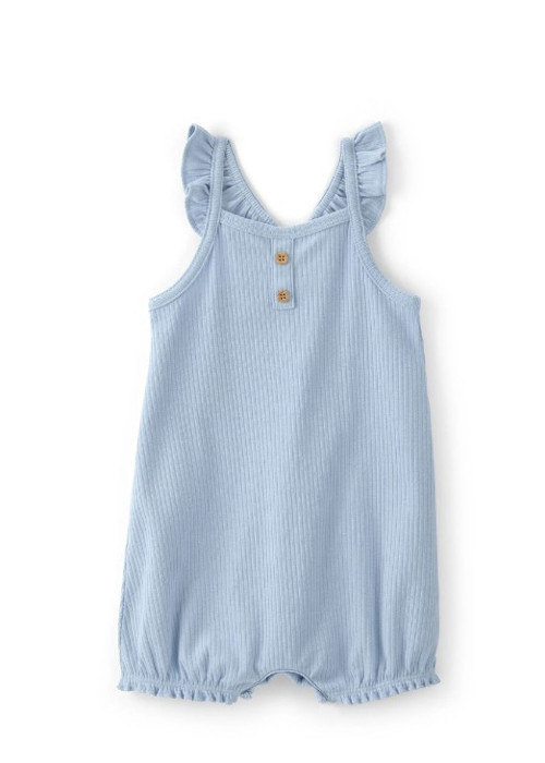 Carters Kız Bebek Kısa Tulum 1U729410 Mavi 24 Ay