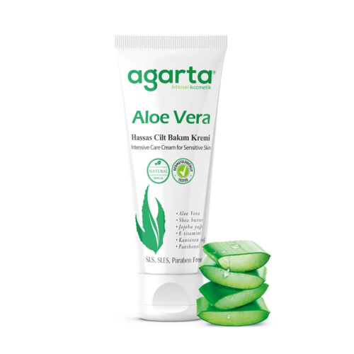 Doğal Cilt Bakım Kremi 75 ml Aloe Vera