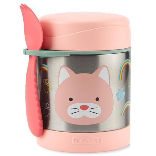 Zoo Paslanmaz Çelik Termos 325 ml Kedi