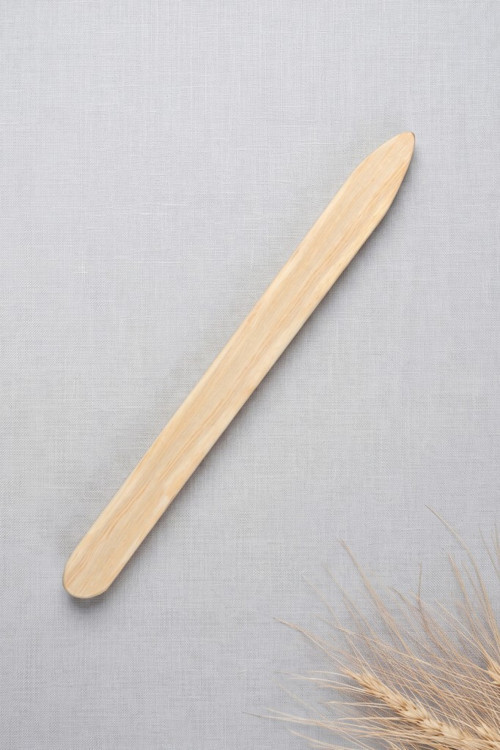 Ahşap Ekmek Çevirme Tahtası Evirgeç Spatula 60cm