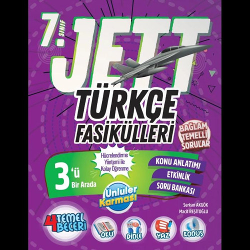 7. Sınıf Jett Türkçe Fasikülleri