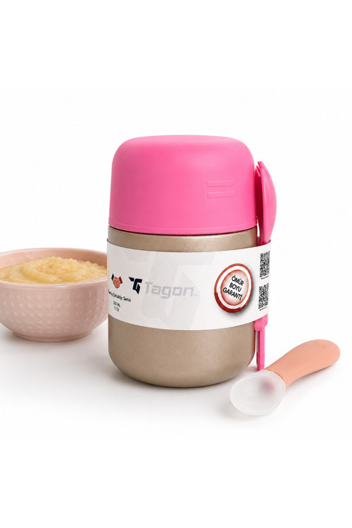 Miniqup Mealmate 500 Ml Mocca Mouse Bebek Mama Termos