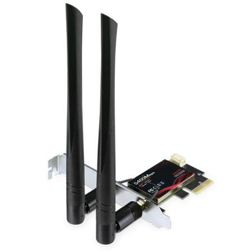 PL-WTL-2400AXE Wi-Fi 6E 2 Antenli PCI Express Kablosuz Ağ Adaptörü