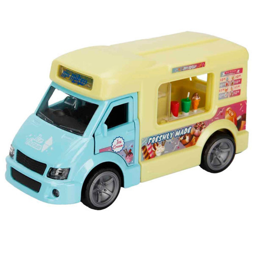 Işıklı ve Sesli Dondurma Aracı - Pizza Kamyonu