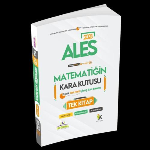 ALES Matematiğin Kara Kutusu TEK KİTAP Dijital Çözümlü Konu Özetli ÖSYM Çıkmış Soru Bankası