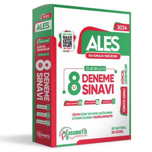 2025 ALES Anamorfik 8li Deneme Paketi Özgün Yeni Nesil Türkiye Geneli Kurumsal Çözümlü