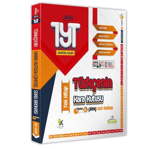 YKS-TYT Türkçenin Kara Kutusu TEK KİTAP Konu Özetli D.Çözümlü ÖSYM ARŞİV Çıkmış Soru Bankası