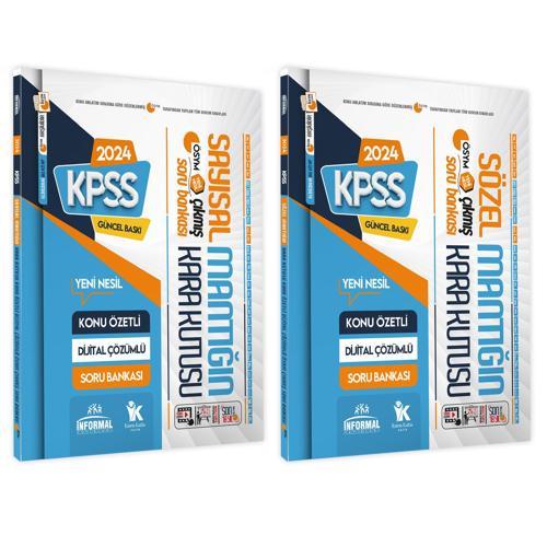  KPSS Sayısal ve Sözel Mantık Kara Kutu Konu Özetli Dijital Çözümlü ÖSYM Çıkmış Soru Bankası
