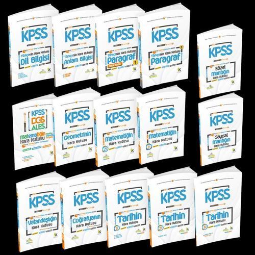 KPSSnin Kara Kutusu Genel Yetenek-Kültür ALTIN PAKET Set D. Çözümlü Konu Özetli Soru Bankası