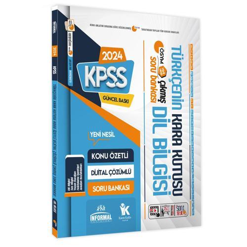 KPSS Türkçenin Kara Kutusu DİL BİLGİSİ Konu Özetli Dijital Çözümlü ÖSYM Çıkmış Soru Bankası