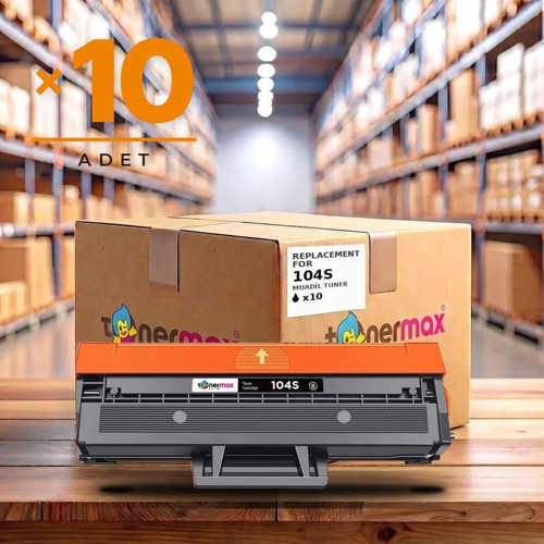 Samsung ML-1660K Muadil Toner Çipli MLT-D104S 10'lu 1.500 Sayfa