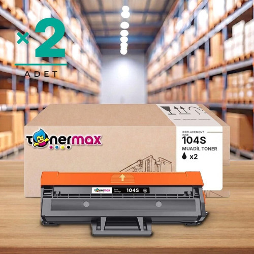 Samsung ML-1660 Muadil Toner Çipli MLT-D104S 2'li 1.500 Sayfa