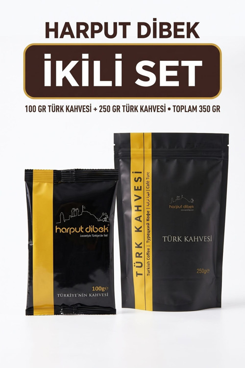 İkili Set 100 gr Türk Kahvesi + 250 gr Türk Kahvesi (Toplam 350 gr)