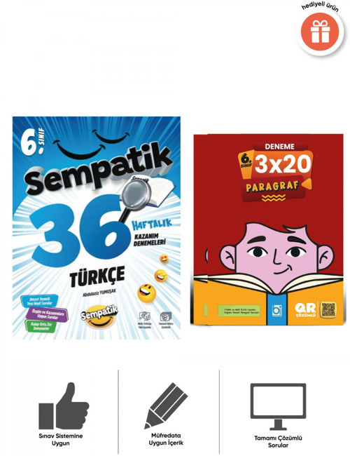Ünlüler Karması 2027 6. Sınıf Türkçe 36 Haftalık Kazanım Denemeleri 2'Li Set Bİgelio Yayıncılık