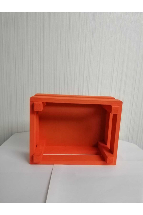 Ahşap Kasa 10X14X20 Altı Kapalı Organizer