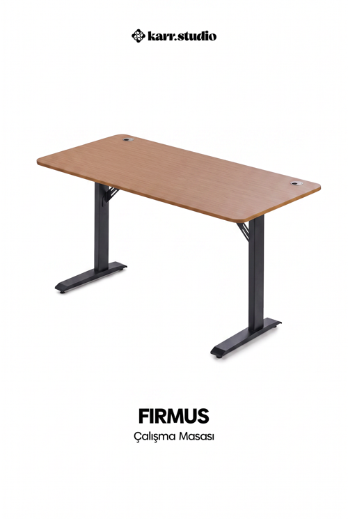 Firmus Dayanıklı Çalışma Masası - 160x80 - Bambu