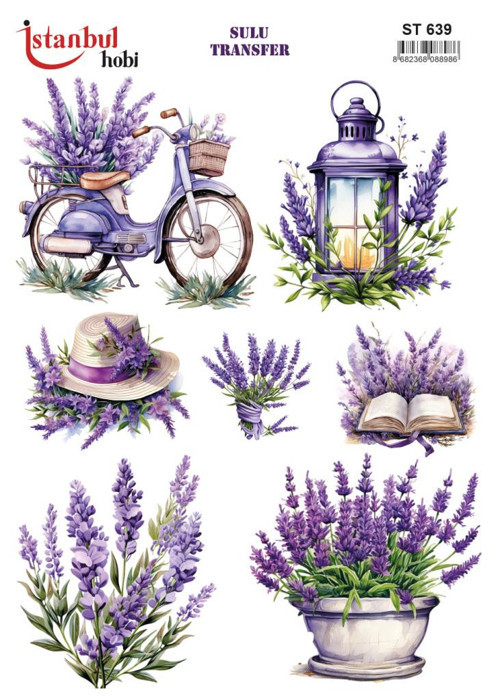 Sulu Transfer Kağıdı 25x35cm ST-639