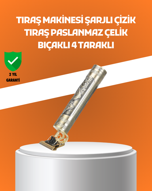 4 Başlıklı Suya Dayanıklı Saç Kesme Makinesi