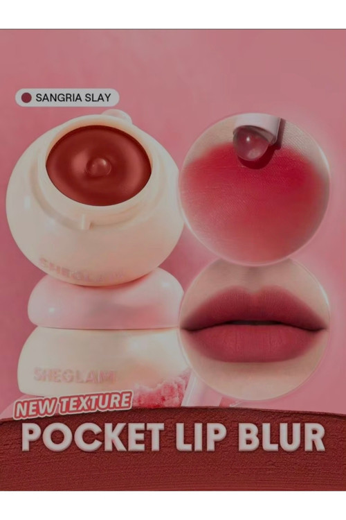 Bounce Putty Pocket Lip Pot-Sangria Slay Lip Combo Dudak Nemlendirici Ruj