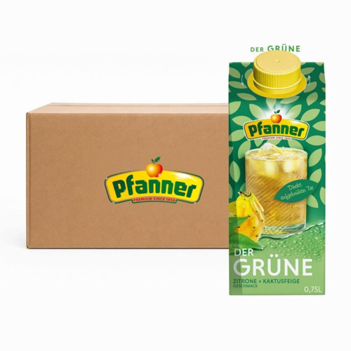 Gruner Yeşil Çay Aromalı Soğuk Çay 750 Ml x8