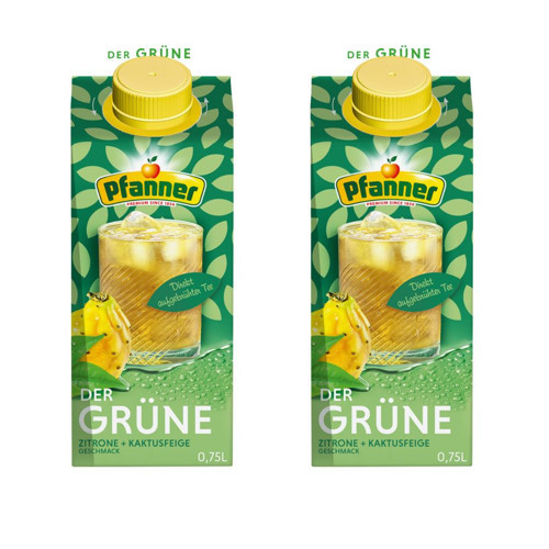 Gruner Yeşil Çay Aromalı Soğuk Çay 750 Ml x2