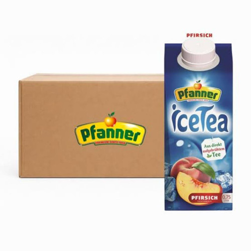 İce Tea Pfirsich Şeftali Soğuk Çay 750 Ml x8