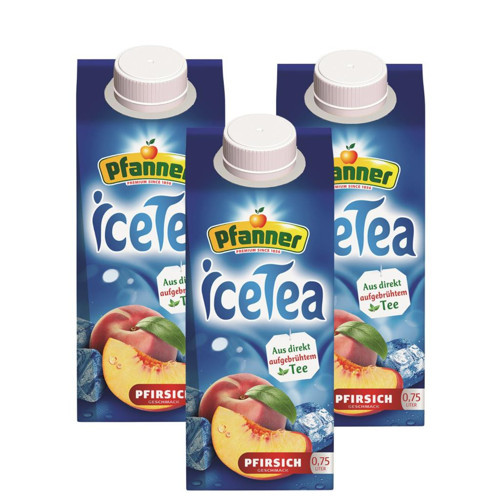 İce Tea Pfirsich Şeftali Soğuk Çay 750 Ml x3