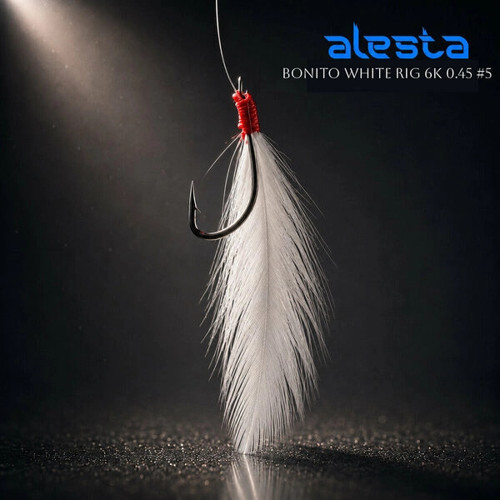 BONITO WHITE RIG X0278 6 KÖSTEKLİ 0.45MM NO:5 İĞNE