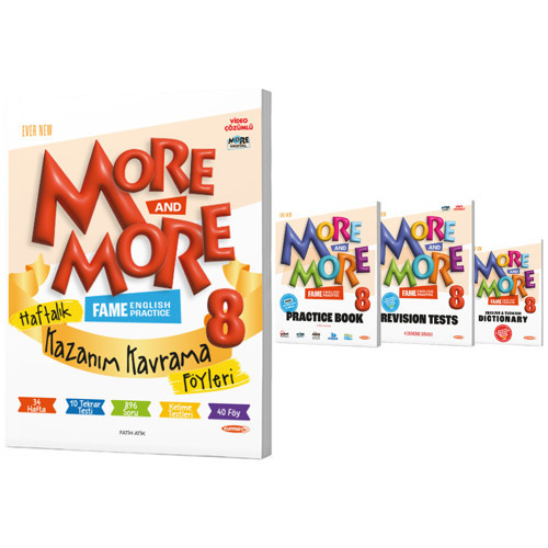 Kurmay Elt 2027 8. Sınıf Lgs Haftalık Föy - Practice Book Seti 3 Kitap + 40 Föy