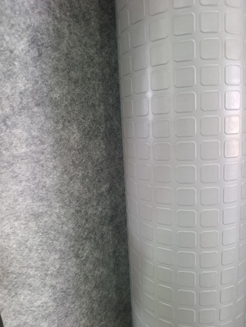 GRİ Kare Desen Araba Döşeme 2 M X 2 M Araba Bagaj Döşemesi Zemin Kaplama oto döşeme