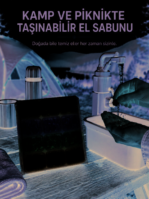 24 Adet Yaprak Sabun ile Günlük Hijyen