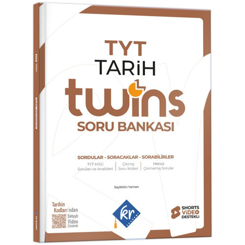 TYT Tarih Twins Soru Bankası KR Akademi