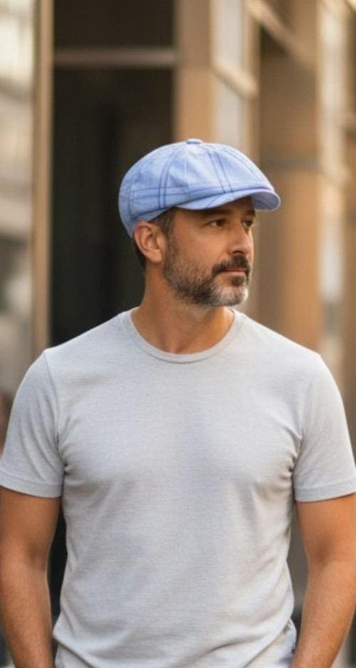 Yazlık İngiliz Model Kasket Erkek Peaky Blinders Yazlık İnce Şapka Cap