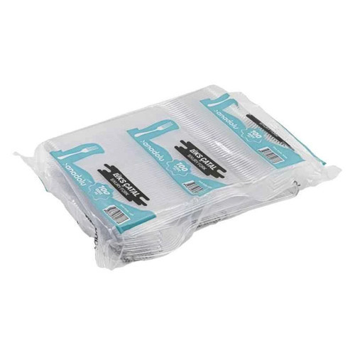 Lüks Plastik Çatal - 100'lü Paket