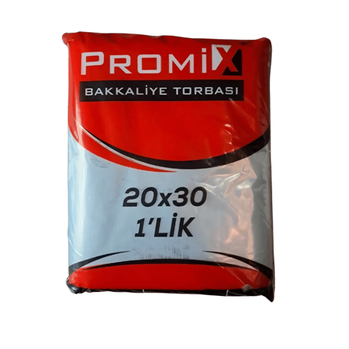 20X30 1'LİK BAKKALİYE TORBASI