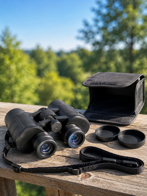 20x Büyütmeli Profesyonel Dürbün | HD Optik Lens Taşıma Çantalı ve Boyun Askılı