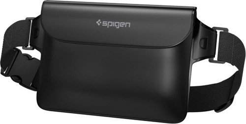 Aqua Shield WaterProof iPX8 Sertifikalı Su Geçirmez Bel Çantası A620 Siyah - AMP04532 (Spigen TR Garantili) - Teş