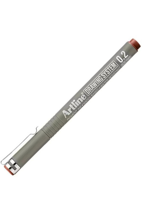 Teknik Çizim Kalemi 0.2mm Sepia