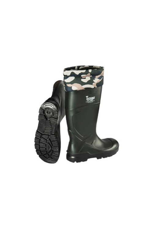 Boots Koyu Yeşil Konçlu Çizme